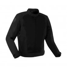 Μπουφάν μηχανής καλοκαιρινό Bering Nelson Μαύρο